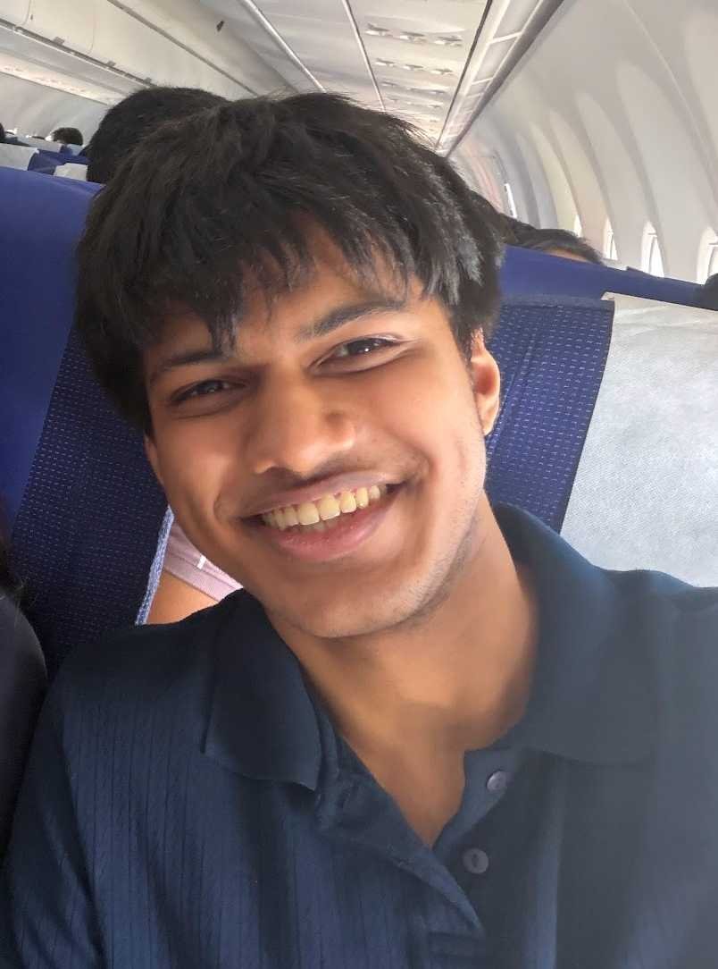 Avighna Chhatrapati smiling at the camera