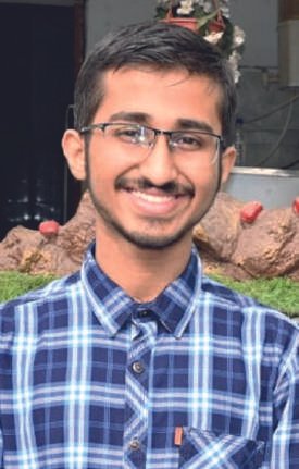 Sambhab Mishra, portrait on the named page of the 2023 government award citation