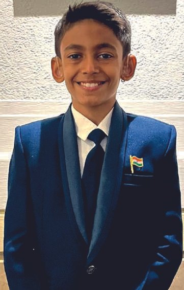 Shauryajit Ranjitkumar Khaire, portrait on the named page of the 2023 government award citation